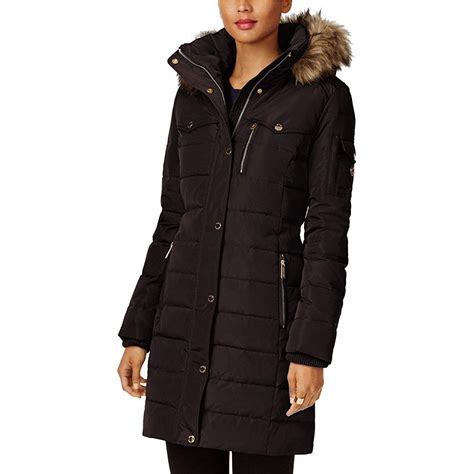 winter coat michael kors|Michael Kors padded coat women's.